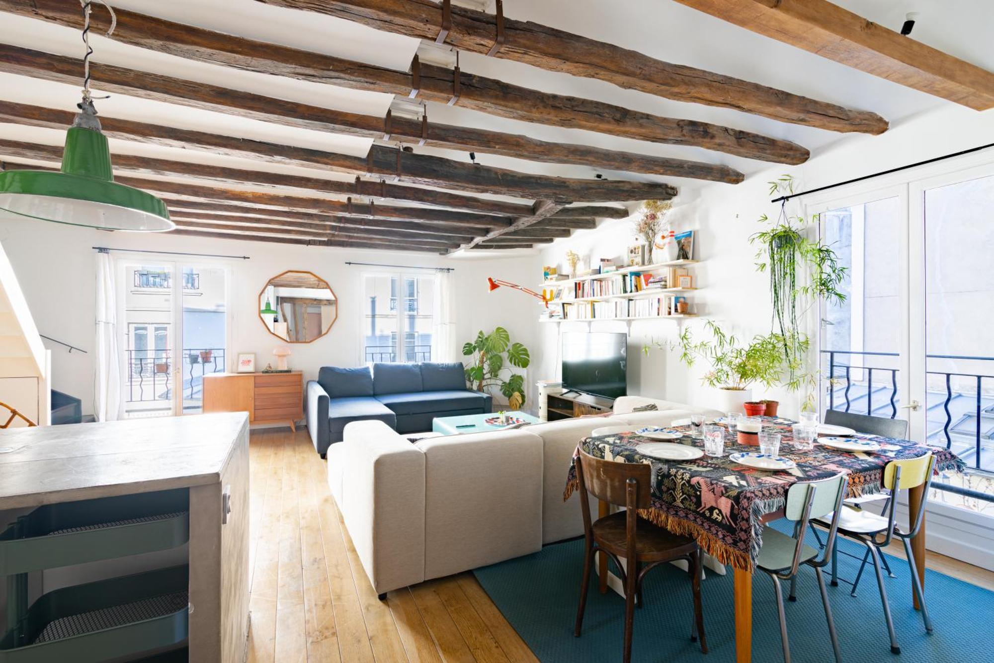 Luxurious 2 Bedroom Canal Saint Martin Saint Lazare ปารีส ภายนอก รูปภาพ
