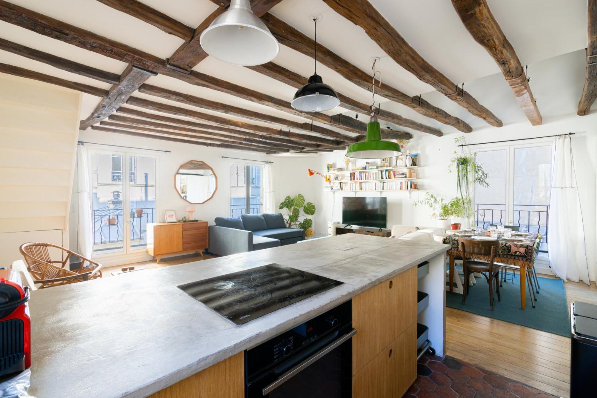 Luxurious 2 Bedroom Canal Saint Martin Saint Lazare ปารีส ภายนอก รูปภาพ