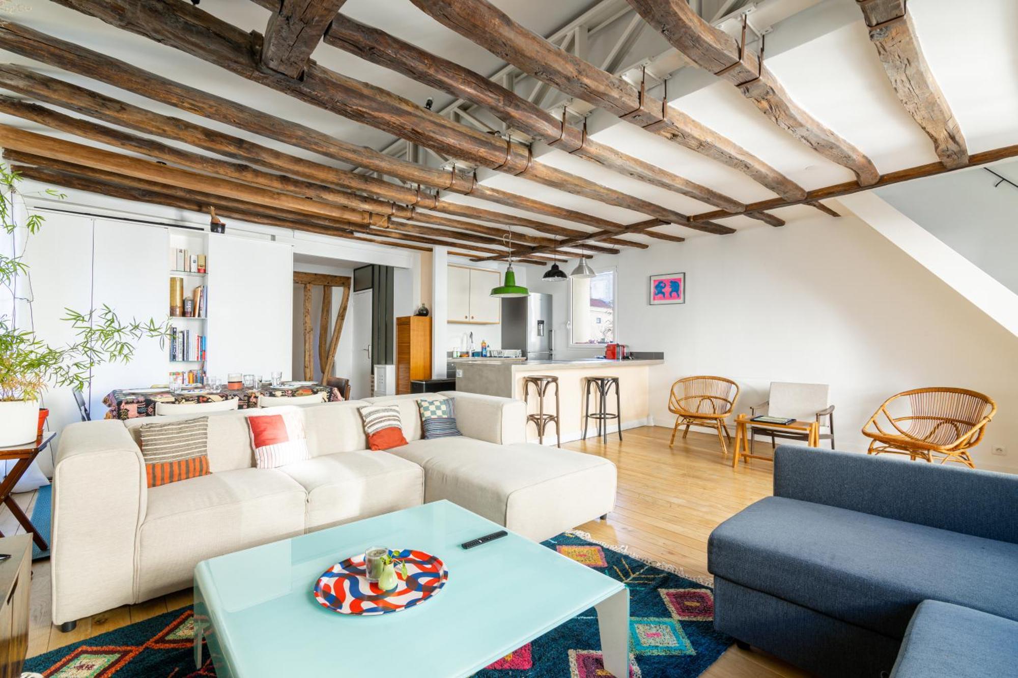 Luxurious 2 Bedroom Canal Saint Martin Saint Lazare ปารีส ภายนอก รูปภาพ