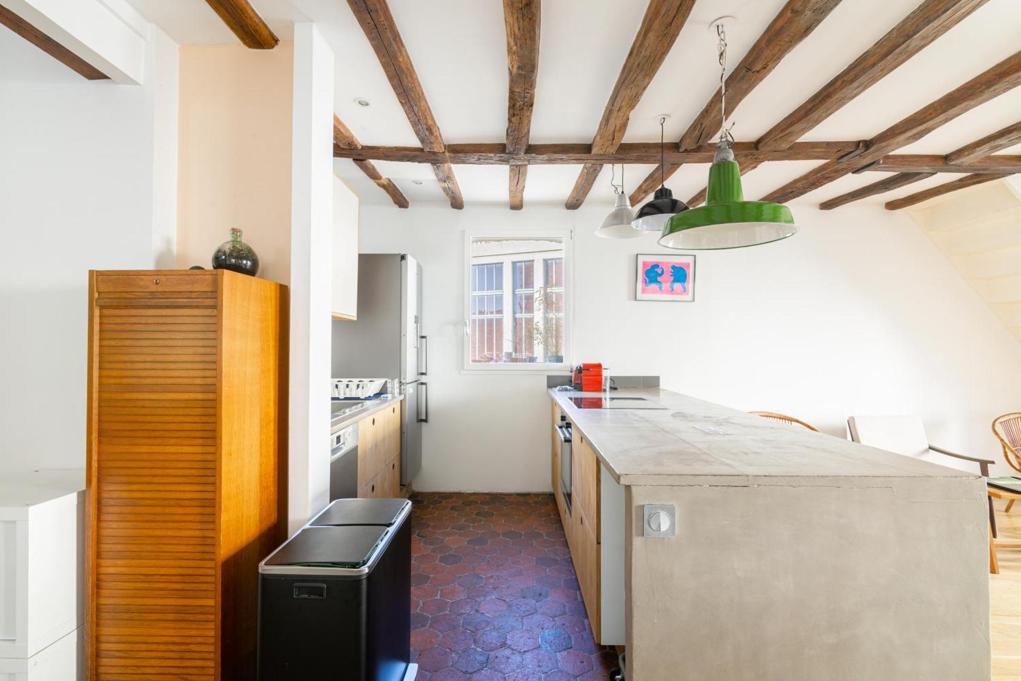 Luxurious 2 Bedroom Canal Saint Martin Saint Lazare ปารีส ภายนอก รูปภาพ