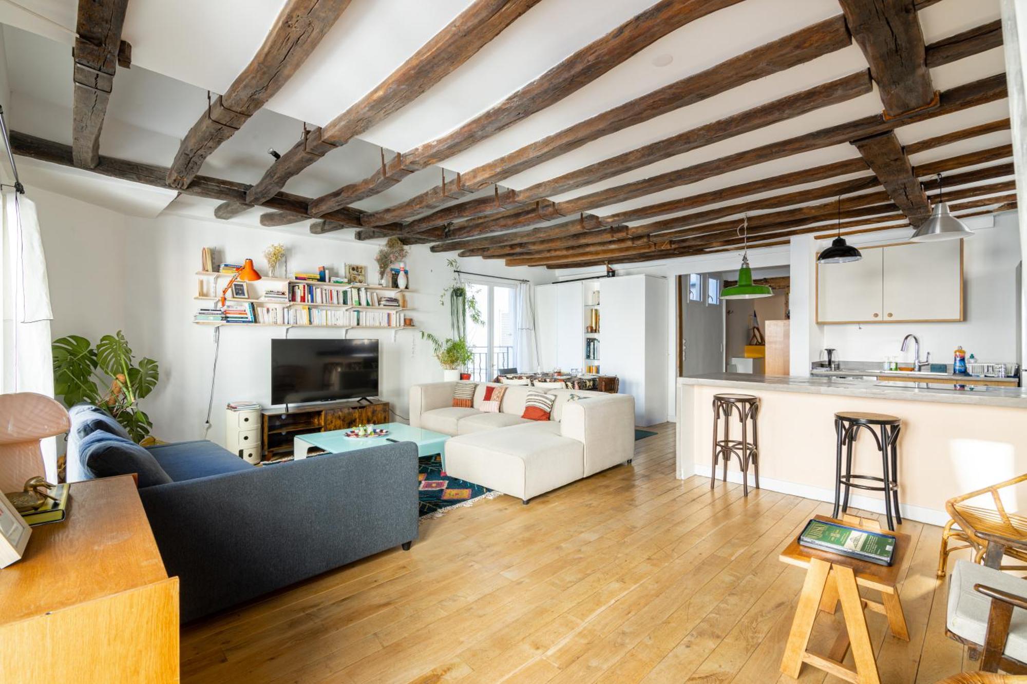 Luxurious 2 Bedroom Canal Saint Martin Saint Lazare ปารีส ภายนอก รูปภาพ